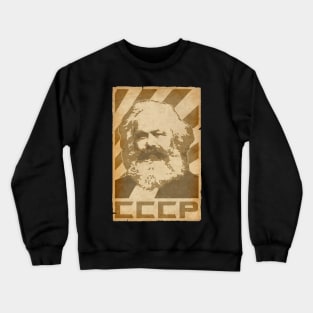 Karl Marx CCCP Retro Propaganda Crewneck Sweatshirt